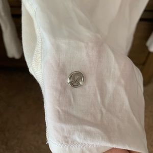 Lululemon Unity Pullover - heathered white